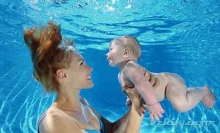Научите ребёнка плавать
